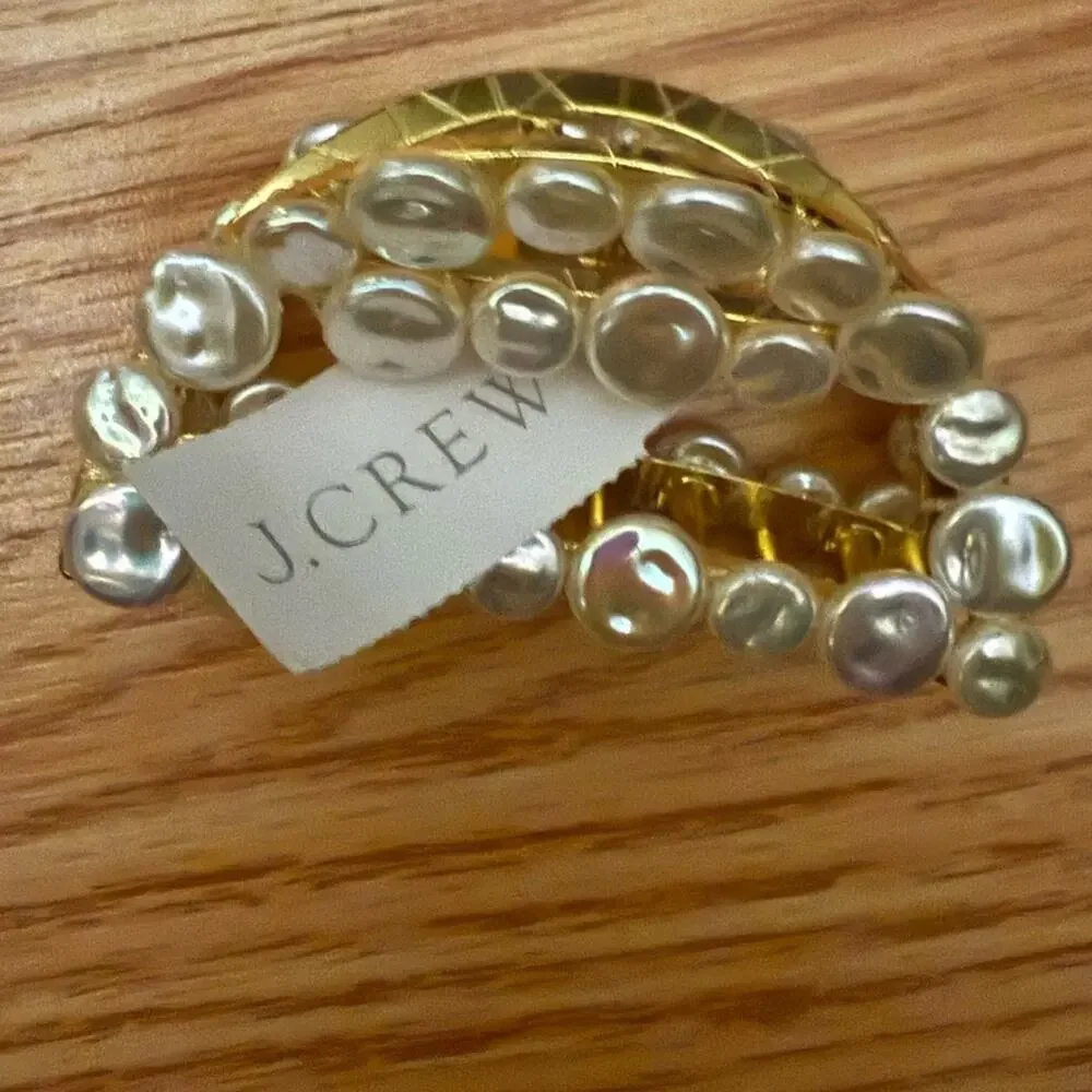 J. Crew Isola Perla claw hair clip